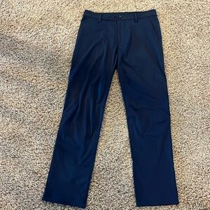 Men’s Rhone commuter pants, blue/navy, 32w/31.5” inseam